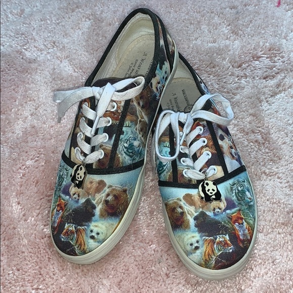 The Bradford Exchange Animal Print Shoes - Picture 1 of 6